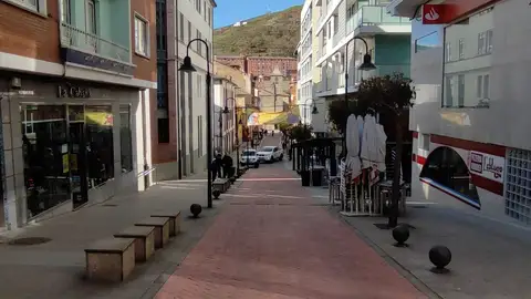El cruce en Cangas del Narcea El cruce en Cangas del Narcea