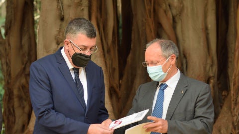 Enric Morera y Joan Llinares (Agencia Antifraude)