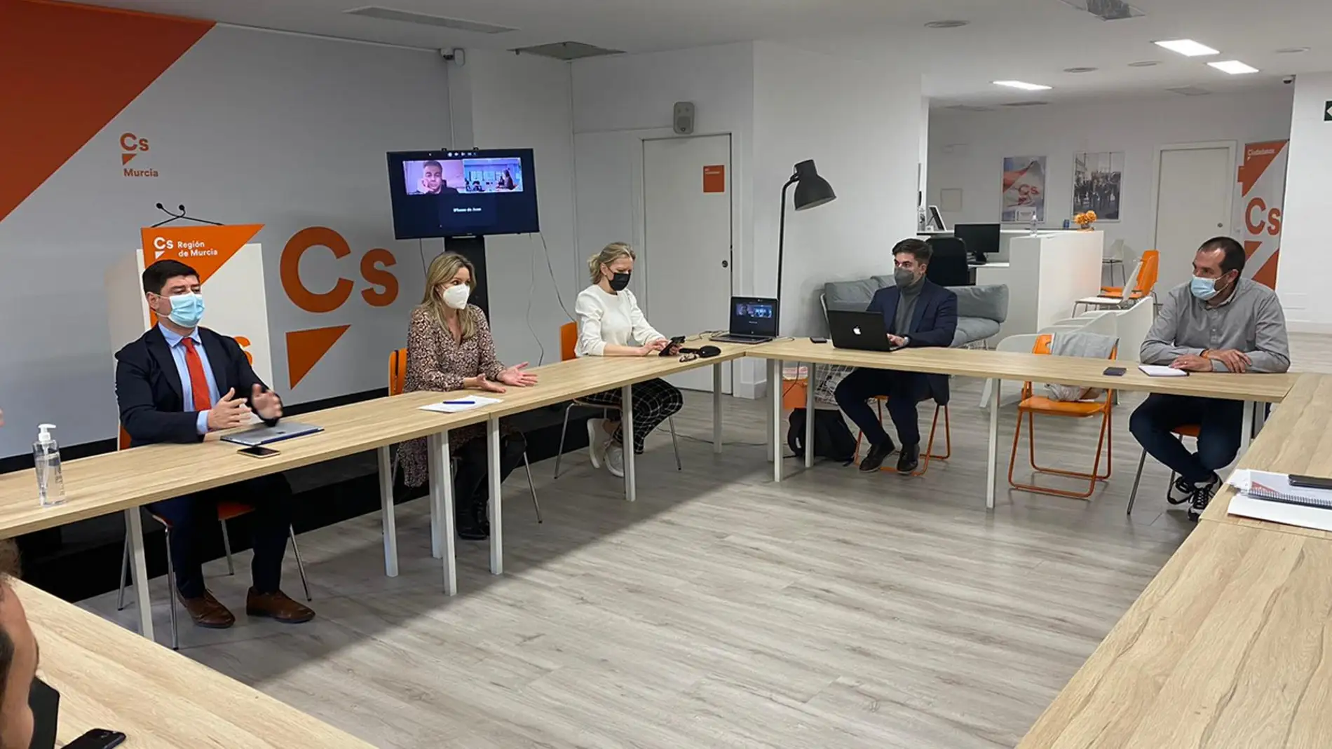 Cs exige a López Miras la convocatoria inmiente de elecciones en la región de Murcia