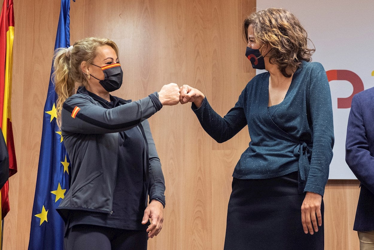 Lydia Valentín al frente del equipo español que busca billetes olímpicos Lydia Valentín al frente del equipo español que busca billetes olímpicos