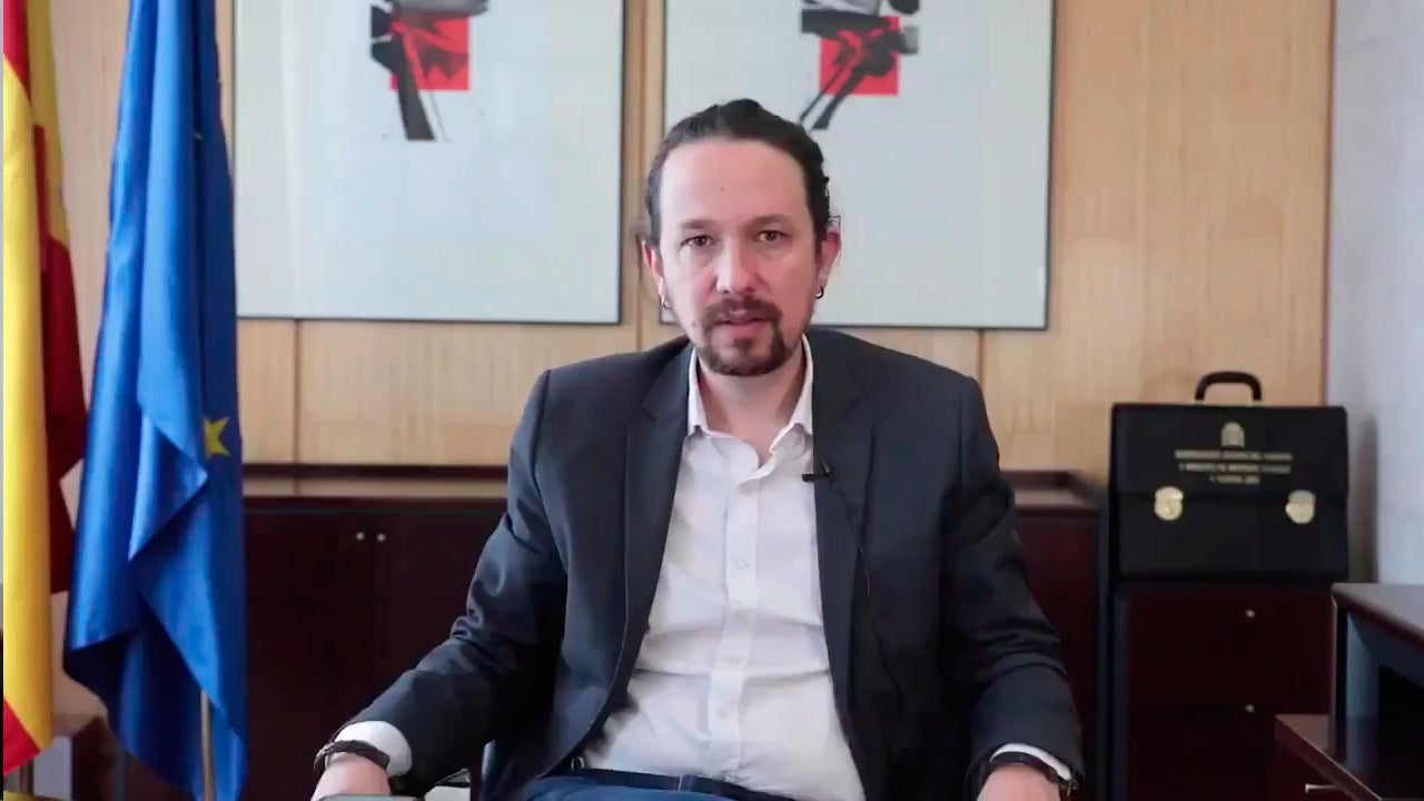 Iglesias dice adiós al Consejo de Ministros: así ha sido su vídeo de despedida Iglesias dice adiós al Consejo de Ministros: así ha sido su vídeo de despedida