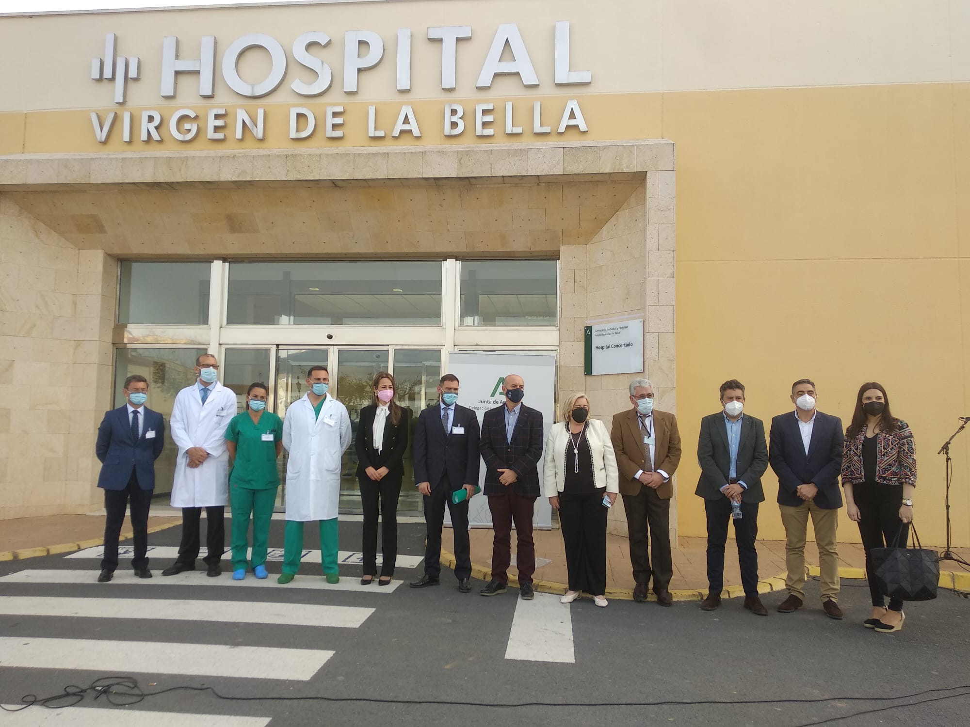 EL HOSPITAL VIRGEN DE LA BELLA RECIBE A LOS PRIMEROS PACIENTES TRAS EL ACUERDO CON LA JUNTA DE ANDALUCÍA EL HOSPITAL VIRGEN DE LA BELLA RECIBE A LOS PRIMEROS PACIENTES TRAS EL ACUERDO CON LA JUNTA DE ANDALUCÍA