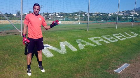 El portero se mide el domingo a su ex equipo