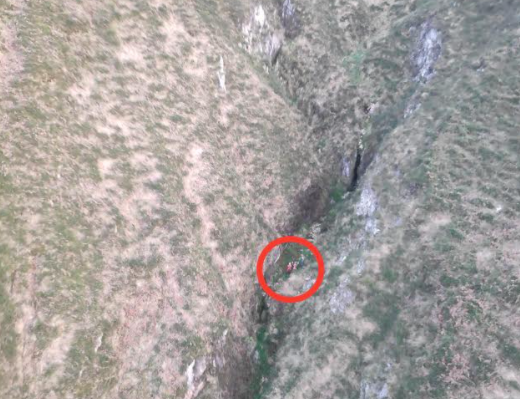 Rescatada una pareja cuando realizaba la ruta del Chorrón en Villamayor Rescatada una pareja cuando realizaba la ruta del Chorrón en Villamayor