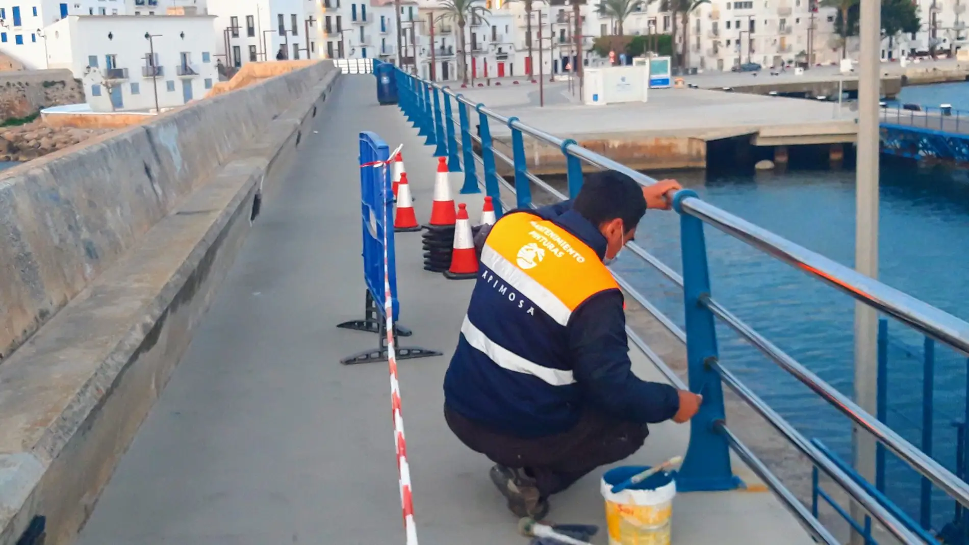 Los puertos de Eivissa y la Savina se comprometen a reparar desperfectos en 12 horas laborables