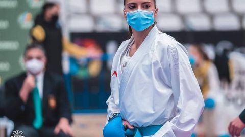 Carlota Fern&aacute;ndez, campeona de Espa&ntilde;a de k&aacute;rate 2021