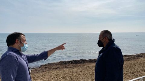 Pablo Ruz, portavoz del PP de Elche en Arenales del Sol. Pablo Ruz, portavoz del PP de Elche en Arenales del Sol.