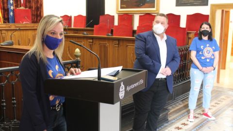 Acto en Elche del Día Mundial de la Concienciación sobre el Autismo. Acto en Elche del Día Mundial de la Concienciación sobre el Autismo.