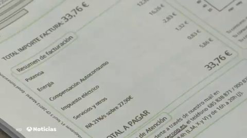 Una factura de la luz