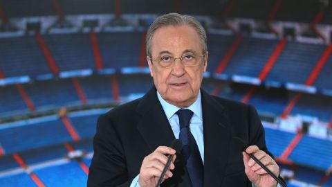 Florentino P&eacute;rez, presidente del Real Madrid