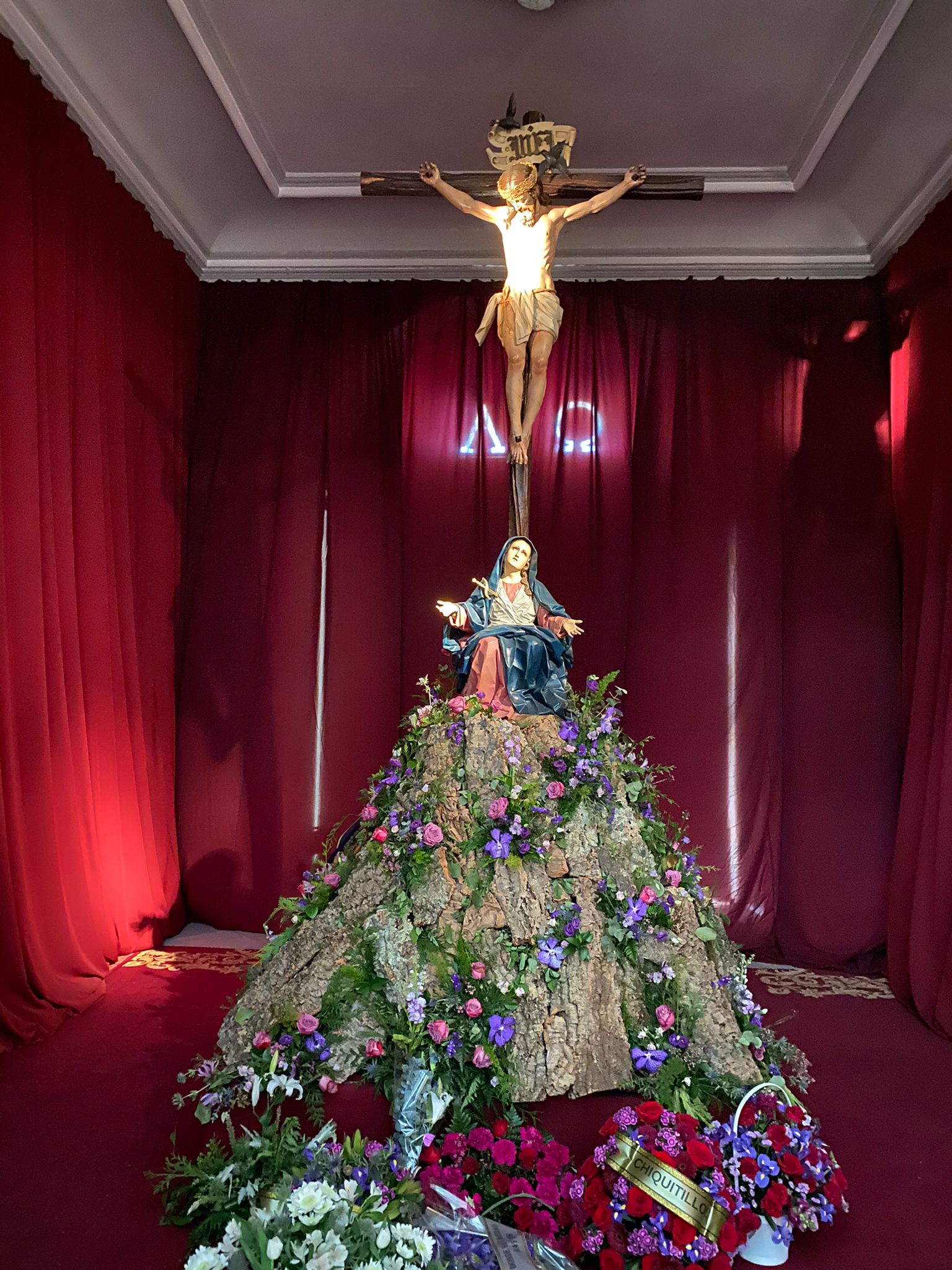 La Cofradía del Amor preside desde el Santuario de la Victoria La Cofradía del Amor preside desde el Santuario de la Victoria