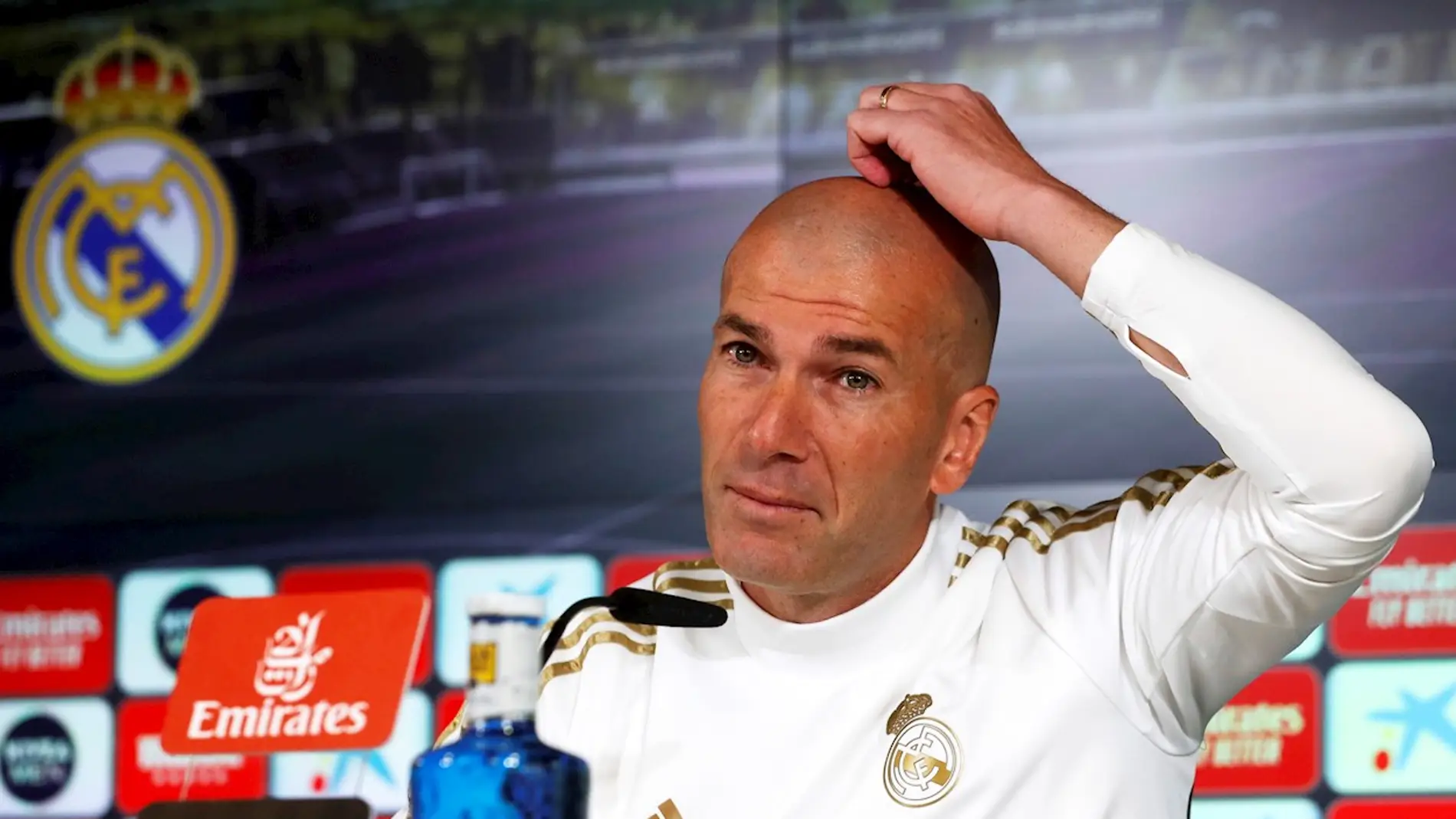 Zidane en la rueda de prensa previa al partido de Liga frente al Eibar