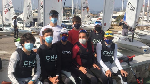 Dani Cardona consigue el campeonato de Espa&ntilde;a sub&acute;17 en Laser Radial