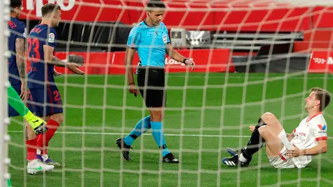 Atlético de Madrid contra el Sevilla Atlético de Madrid contra el Sevilla