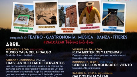 Rutas Primavera en Alc&aacute;zar