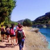 Una ruta senderista por el Campo de Montiel Una ruta senderista por el Campo de Montiel
