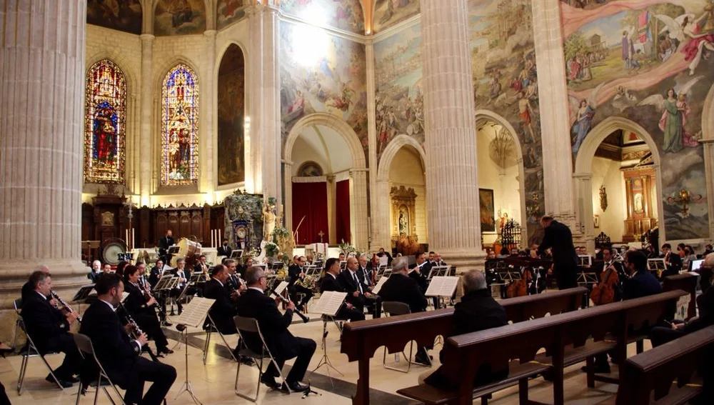 Celebración de un concierto en la Catedral de Albacete 