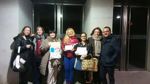 Miembros de la asociación isleña Sembrando Horizontes Miembros de la asociación isleña Sembrando Horizontes