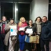Miembros de la asociación isleña Sembrando Horizontes Miembros de la asociación isleña Sembrando Horizontes