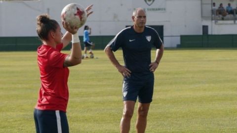 Paco Ruiz, entrenador de porteros del Málaga CF