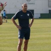 Paco Ruiz, entrenador de porteros del Málaga CF
