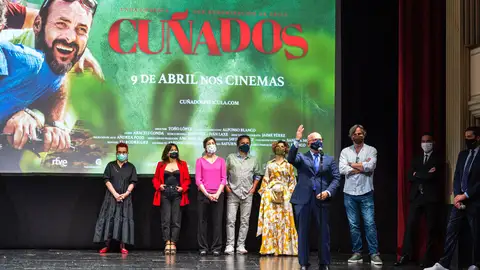Ourense, protagonista da estrea da comedia galega Cuñados Estrea da película Cuñados