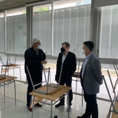 En el encuentro estuvo el alcalde, Manuel Pineda, quien ha asegurado que “todavía no hay nada decidido y hay que esperar informes al respecto” En el encuentro estuvo el alcalde, Manuel Pineda, quien ha asegurado que “todavía no hay nada decidido y hay que esperar informes al respecto”