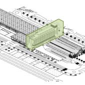 Hotel proyectado en la estación de Renfe