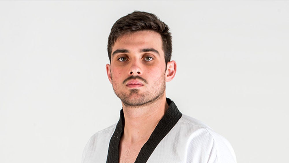 El catralense Daniel Rosa, miembro de la selección española de taekwondo.