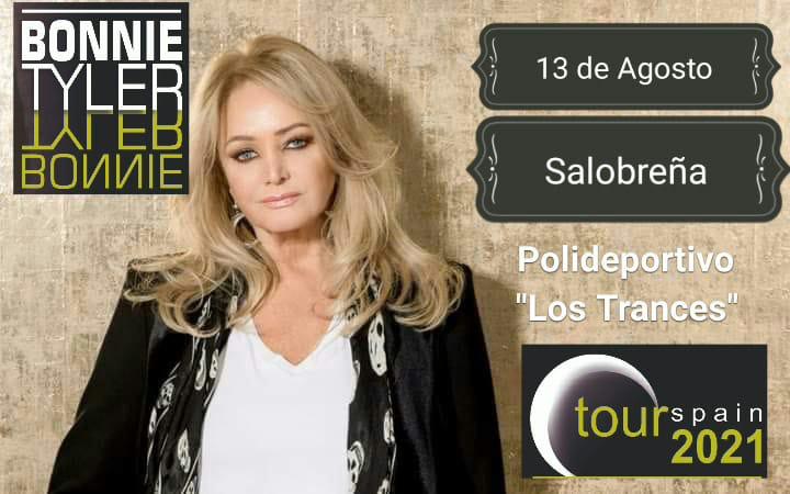 Manuel Fernández: "Bonnie Tyler estará el 13 de Agosto. Las entradas que en su momento se vendieron para Motril serán validadas para Salobreña." Manuel Fernández: "Bonnie Tyler estará el 13 de Agosto. Las entradas que en su momento se vendieron para Motril serán validadas para Salobreña."
