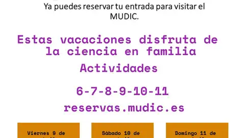 Rosa Martínez, Directora del Museo, "los niños vienen a regañadientes y se marchan queriendo venir a todos" mudic