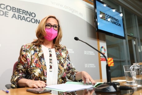 Mayte Pérez: "Es prematuro hablar de quinta ola en Aragón" Mayte Pérez: "Es prematuro hablar de quinta ola en Aragón"