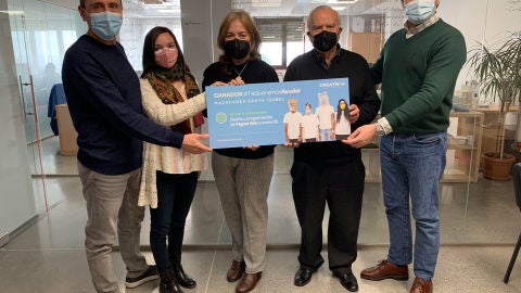 Equipo de Creativia y Mazapanes Santa Isabel