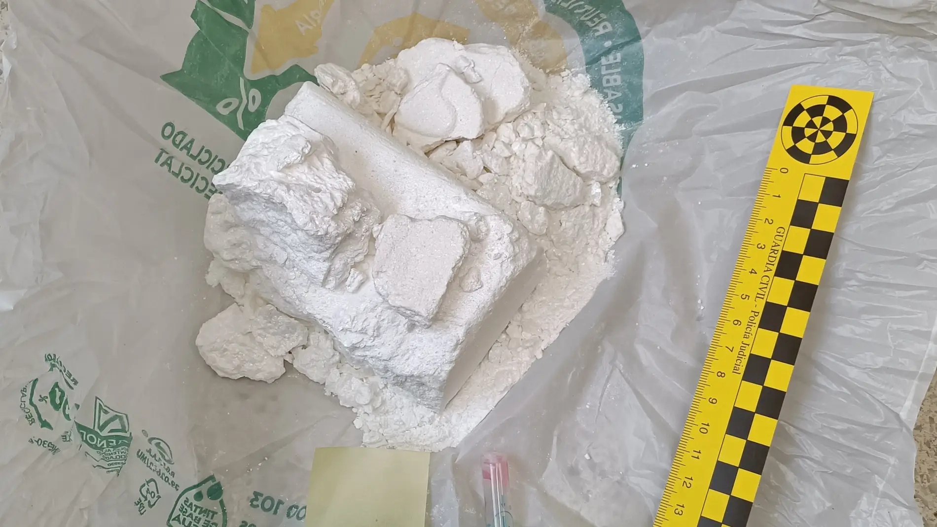 Dos detenidos en Mieres por transportar cocaína