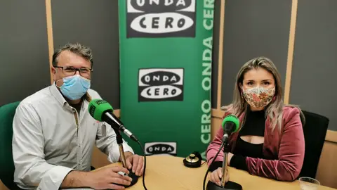 Mari Carmen Sánchez y Juan Carlos Fresneda en Onda Cero Mari Carmen Sánchez y Juan Carlos Fresneda en Onda Cero