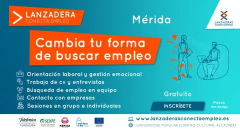 Cartel Lanzadera Conecta Empleo Cartel Lanzadera Conecta Empleo