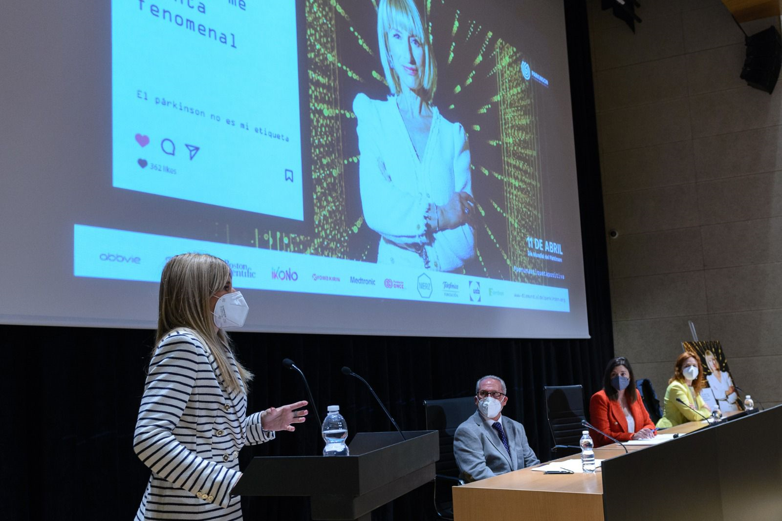'Pon una etiqueta positiva' por el Día Mundial del Parkinson 'Pon una etiqueta positiva' por el Día Mundial del Parkinson