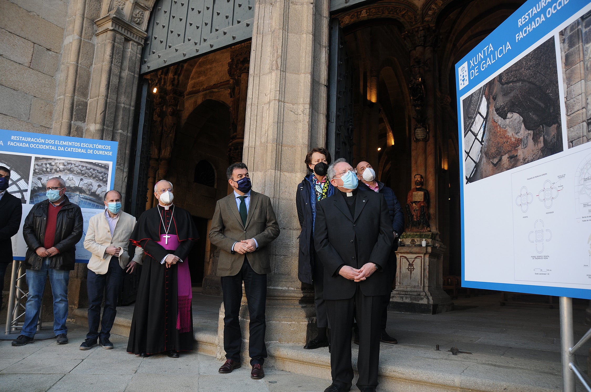 Notable impulso con mais de 800.000€ a catedral de Ourense Notable impulso con mais de 800.000€ a catedral de Ourense