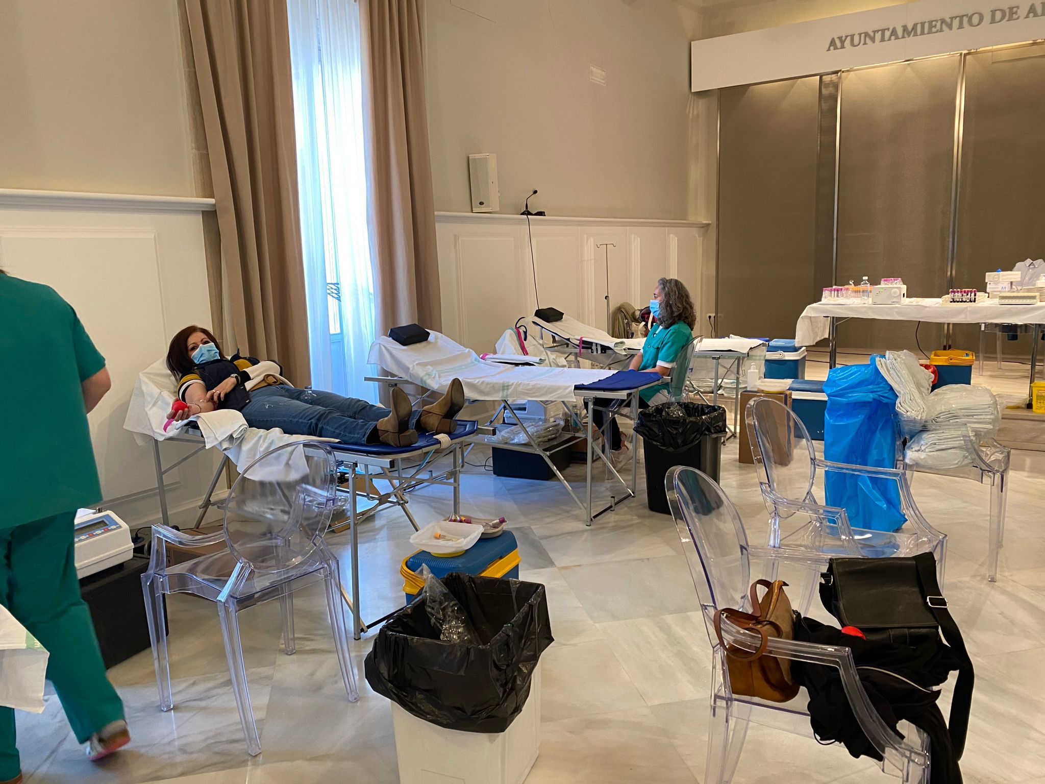 95 donantes asistieron a la jornada extraordinaria de extracción de sangre 95 donantes asistieron a la jornada extraordinaria de extracción de sangre