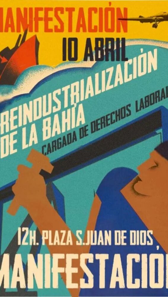 Cartel de la manifestación