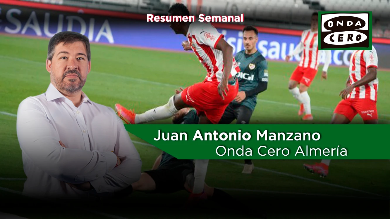 Resumen semanal de la UD Almeria Juan Antonio Manzano