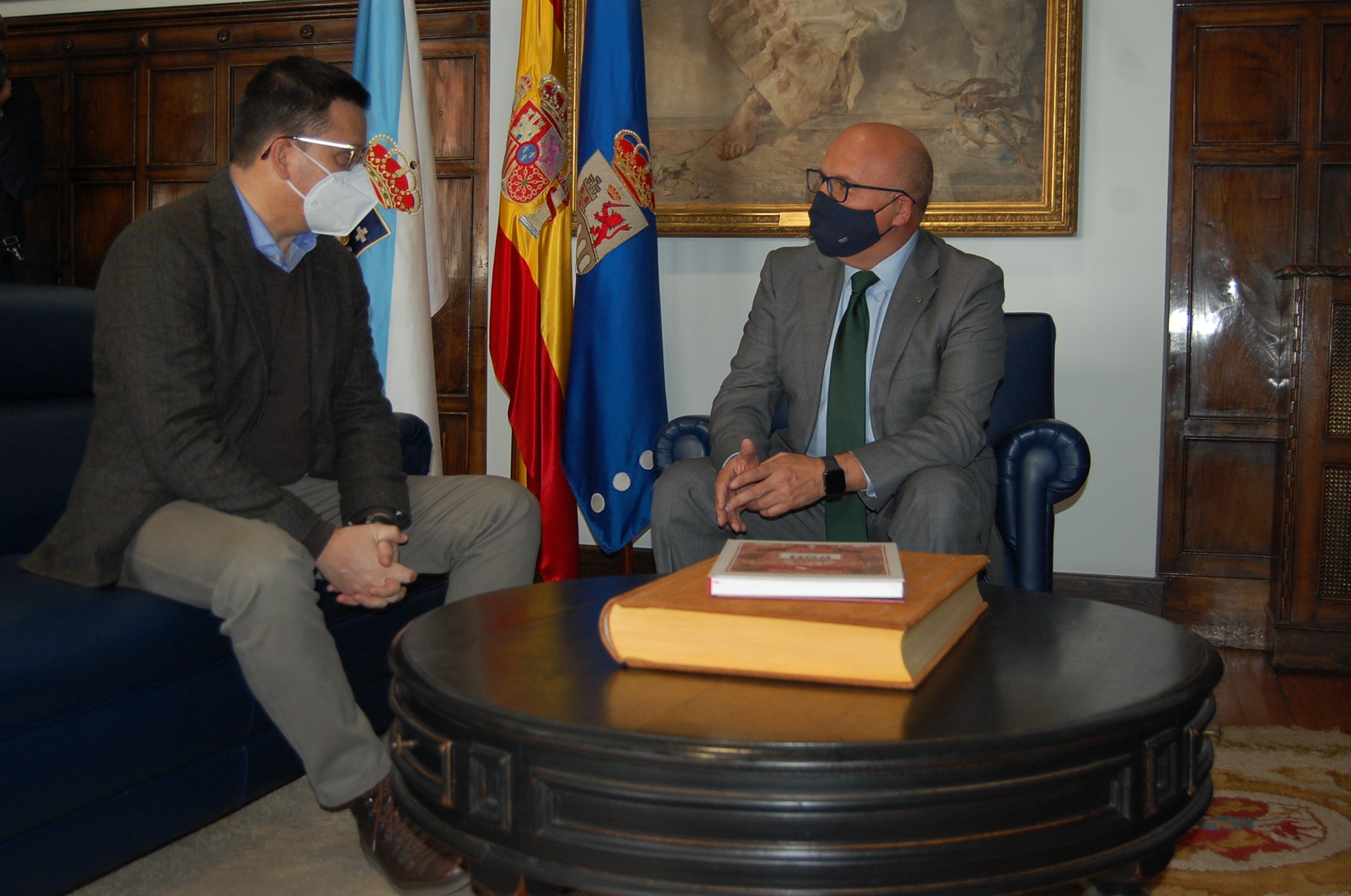 A Xunta e a Deputación reforzan a sua colaboración en prevención de incendios A Xunta e a Deputación reforzan a sua colaboración en prevención de incendios
