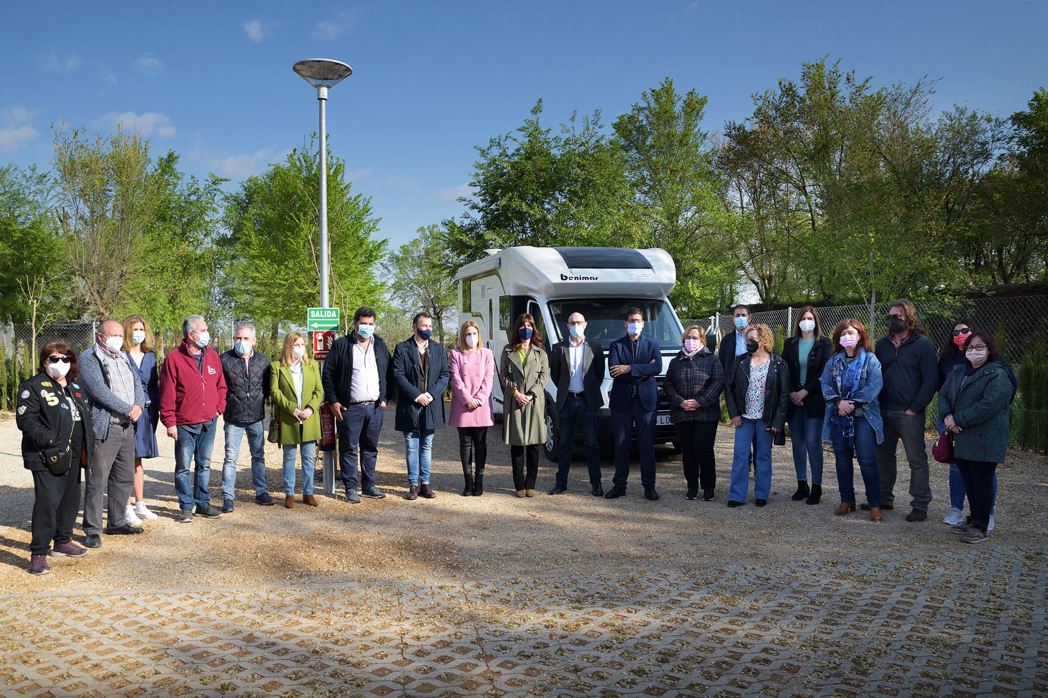 Inaugurado el aparcamiento de autocaravanas de Argamasilla de Alba Inaugurado el aparcamiento de autocaravanas de Argamasilla de Alba