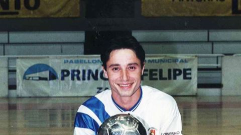 Juan Galo, jugador de f&uacute;tbol sala