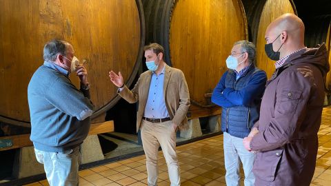 Visita de Foro Asturias al Llagar Trabanco (Gij&oacute;n)