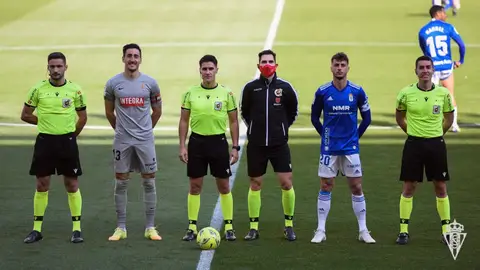 Los capitanes en el derbi Los capitanes en el derbi