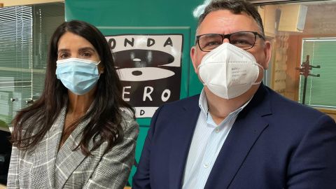 Yara de Le&oacute;n y Manuel S&aacute;nchez Vicepresidenta y Presidente de FACONAUTO Canarias