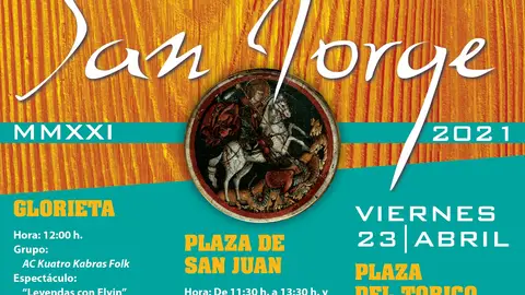 Teruel celebrará San Jorge con actos en la calle Teruel celebrará San Jorge con actos en la calle