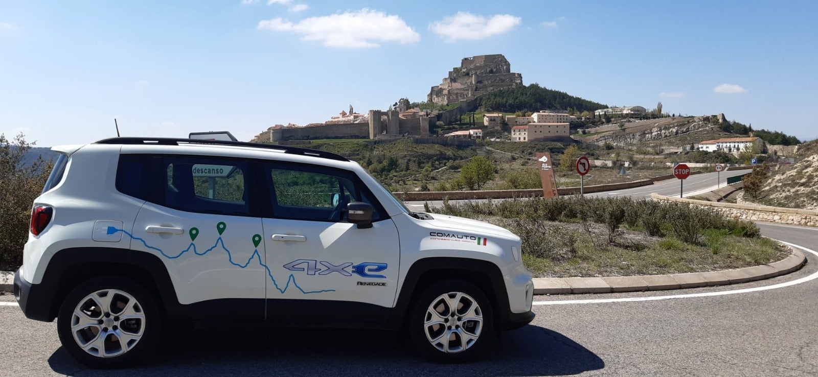 Descubrimos Morella: La capital de 'Els Ports' con el Jeep Renegade Híbrido Descubrimos Morella: La capital de 'Els Ports' con el Jeep Renegade Híbrido