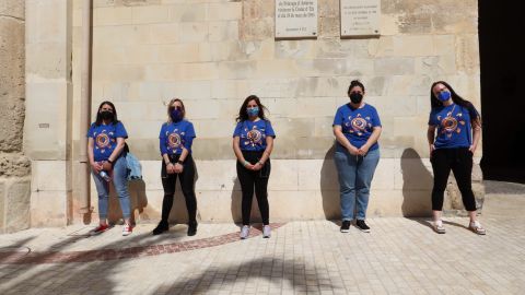 Concentraci&oacute;n en la Plaza de Baix